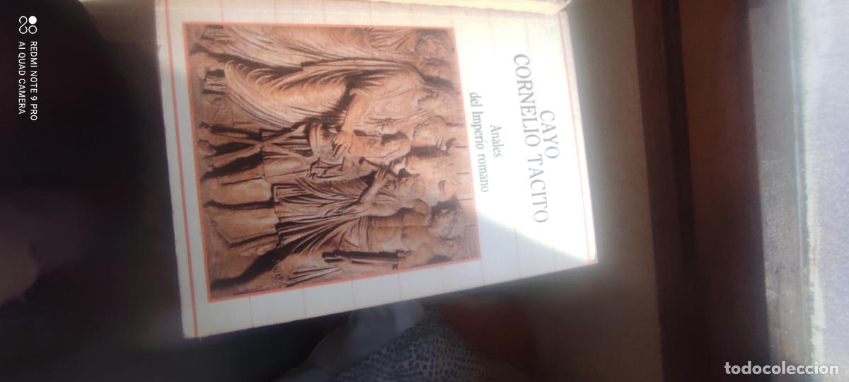 Libros de segunda mano: LIBRO CAYO CORNELIO TACITO. ANALES DEL IMPERIO ROMANO. SARPE 1985. ET.