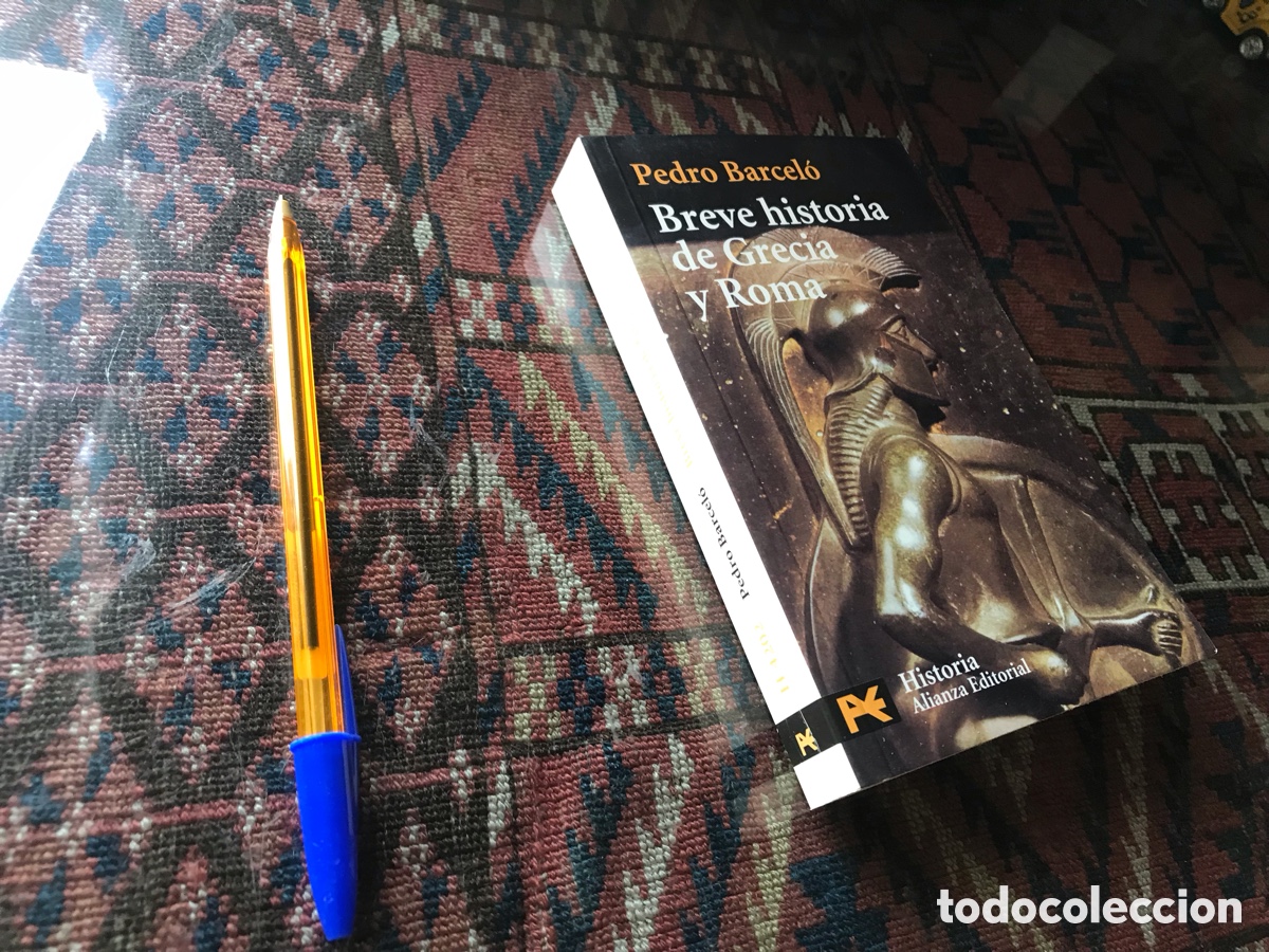 Libros de segunda mano: Breve historia de Grecia y Roma. Pedro Barcel&oacute;. Historia. Alianza editorial n&ordm; 4202