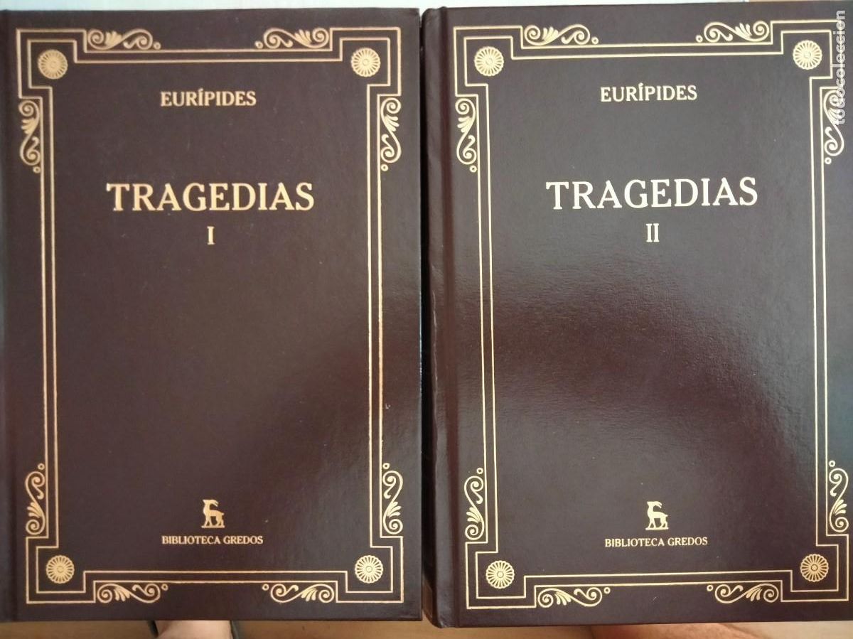 Libros de segunda mano: Euripides. Tragedias. Gredos. Historia de Grecia. Troyanas. Hecuba. Teatro completo