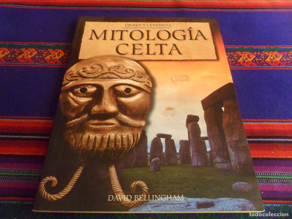 Libros de segunda mano: MITOLOG&Iacute;A CELTA, DIOSES Y LEYENDAS. DAVID BELLINGHAM. EDIMAT LIBROS 1997.