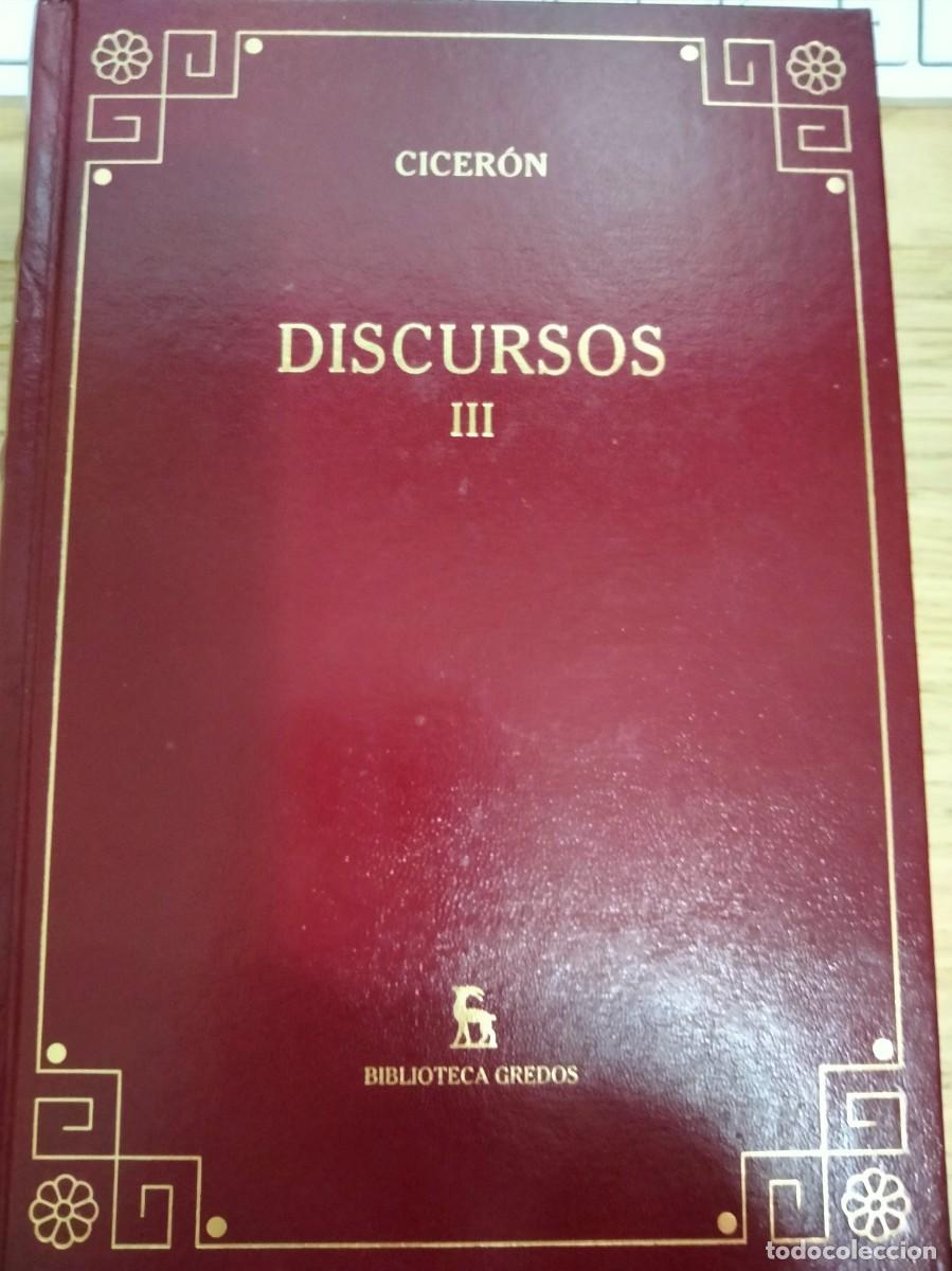 Libros de segunda mano: Ciceron. Catilinarias. Discursos III. Gredos. En defenda de Lucio Murena. Sexto Roscio. Ley Manilia