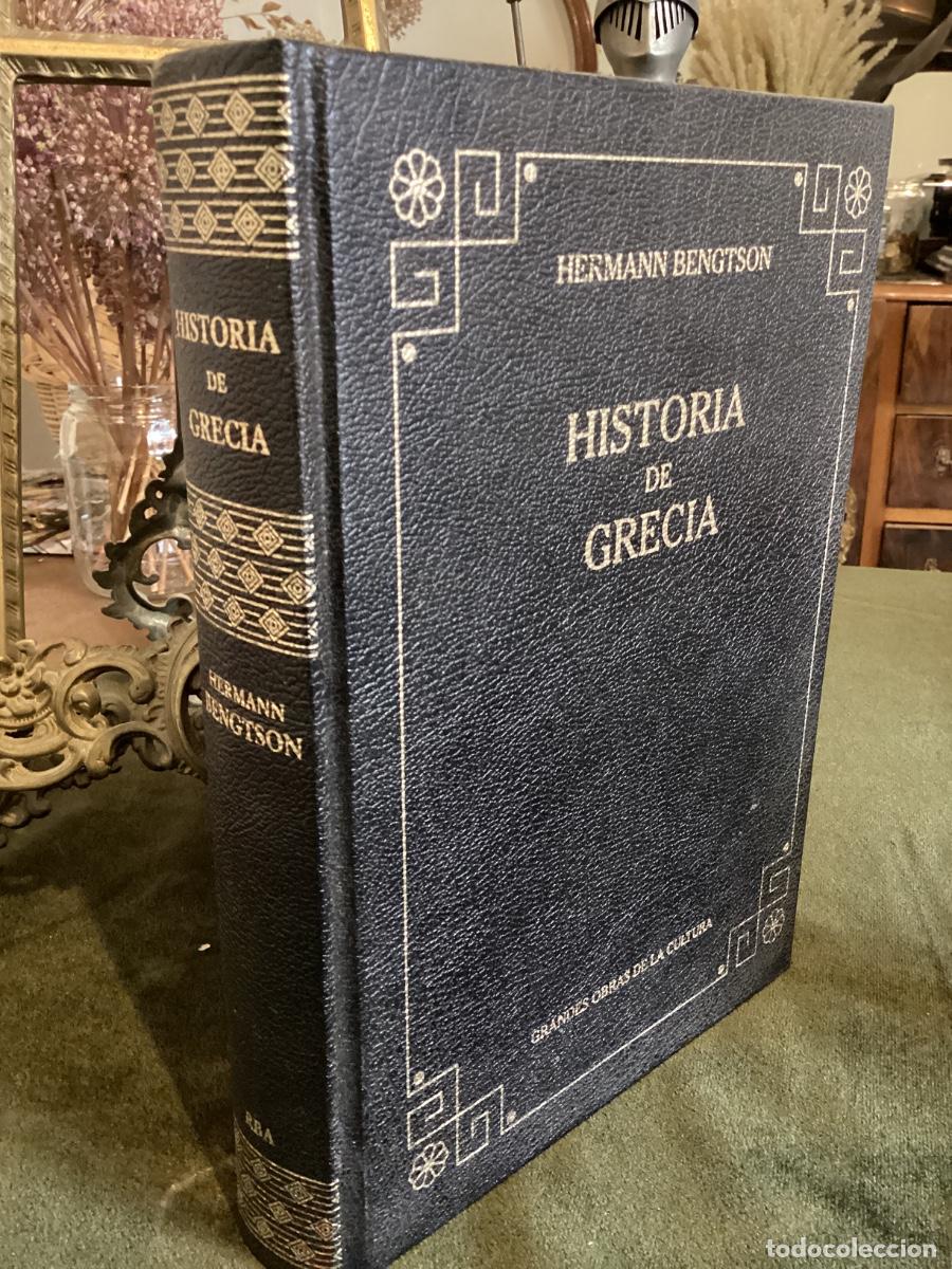 Libros de segunda mano: HISTORIA DE GRECIA. HERMANN BENGTSON. GRANDES OBRAS DE LA CULTURA. RBA.