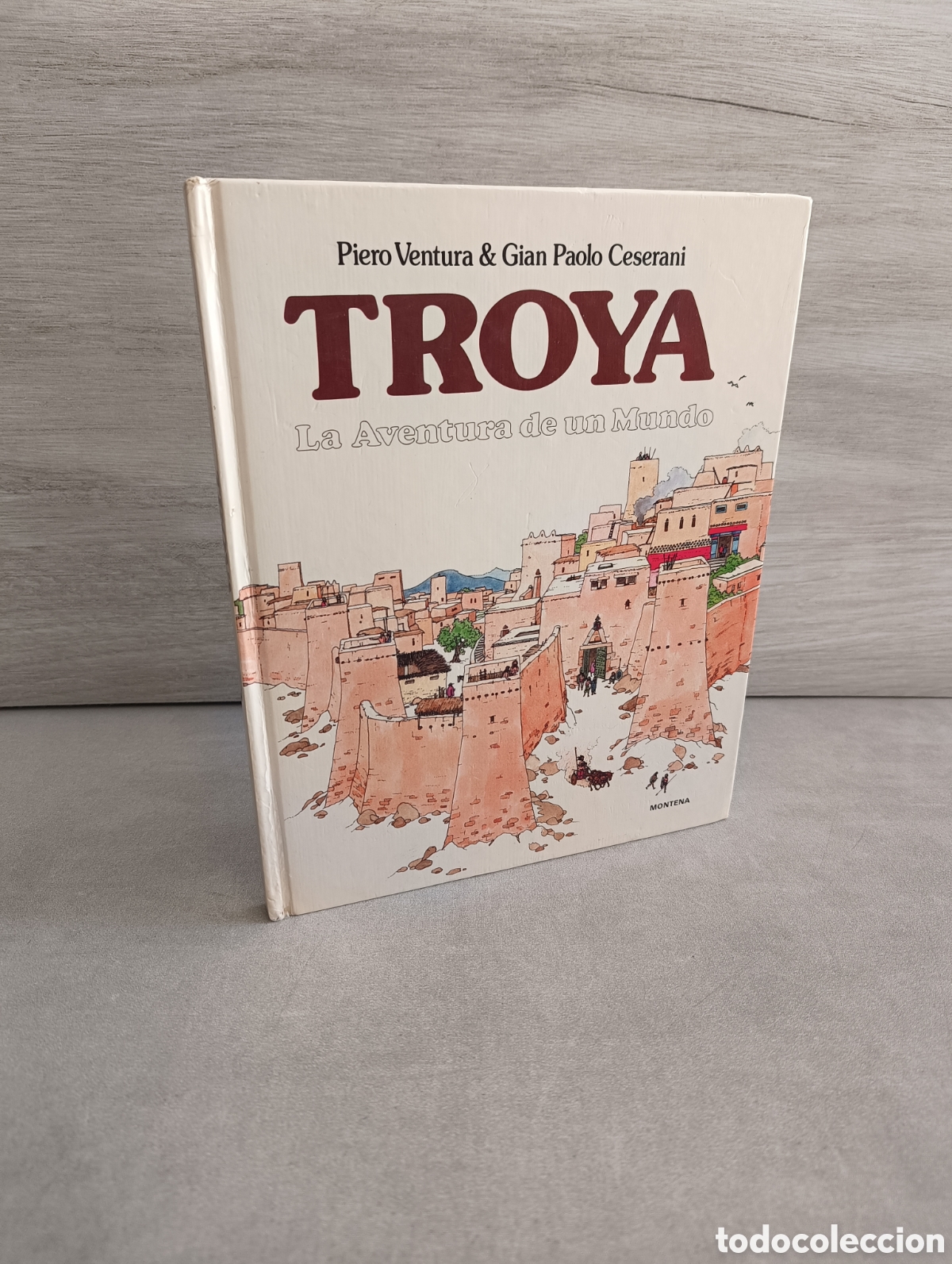 Gebrauchte B&uuml;cher: TROYA, LA AVENTURA DE UN MUNDO. PIERO VENTURA & GIAN PAOLO CESERANI. MONTENA