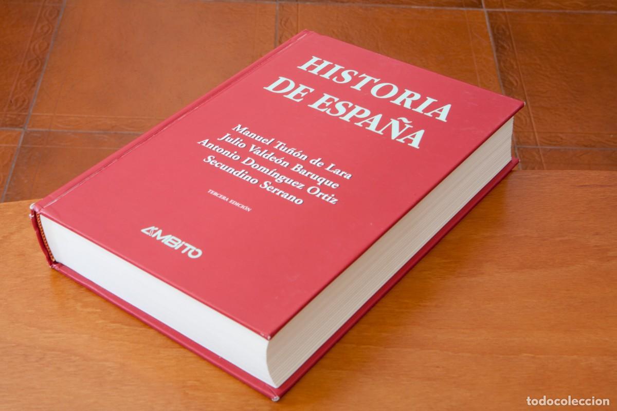 Libros de segunda mano: HISTORIA DE ESPA&Ntilde;A Manuel Tu&ntilde;&oacute;n de Lara, Julio Valde&oacute;n Baruque, Antonio Dom&iacute;nguez Ortiz, Secundino S