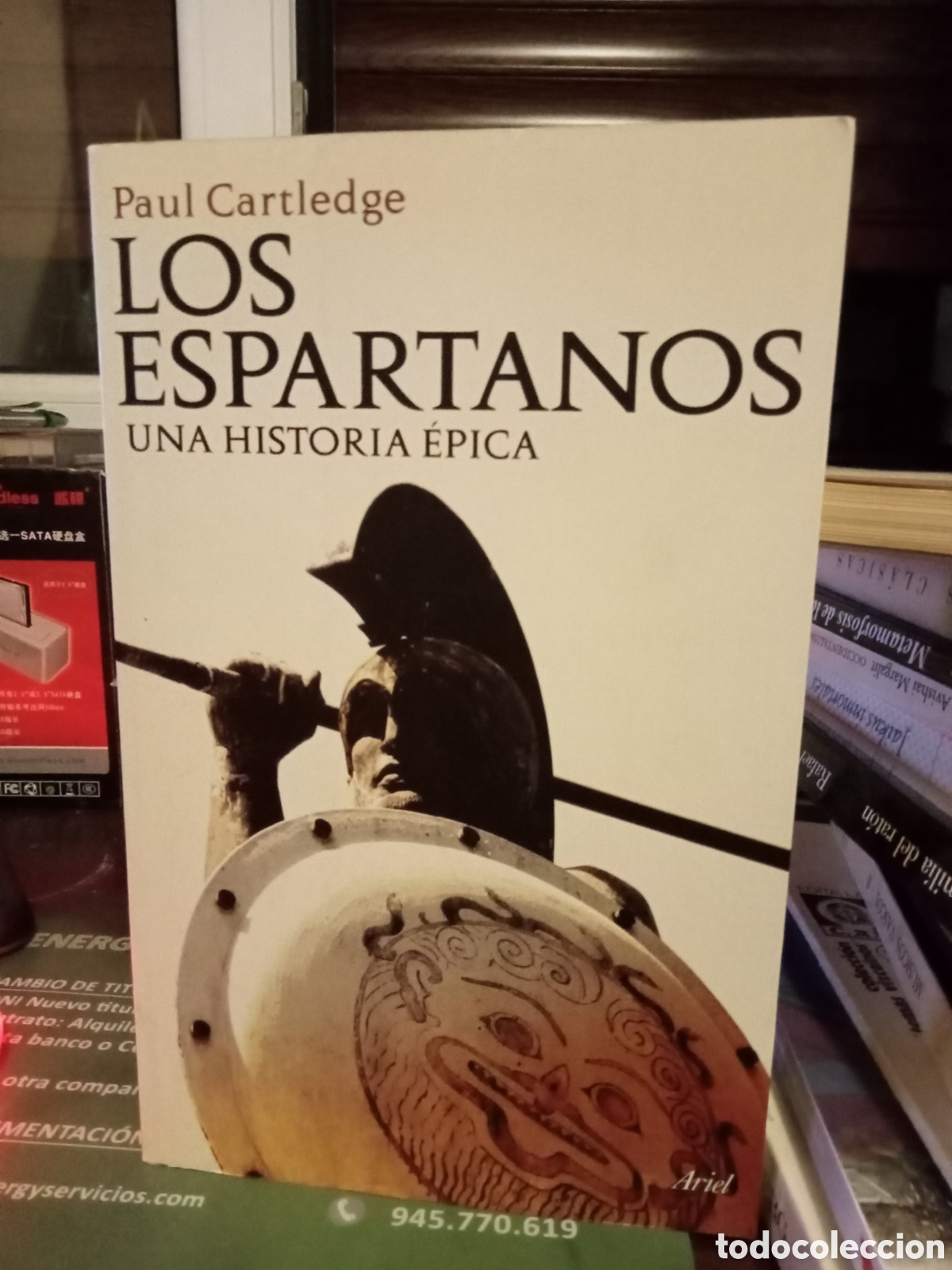 Libros de segunda mano: Paul Cartledge. Los espartanos. Ariel 2009