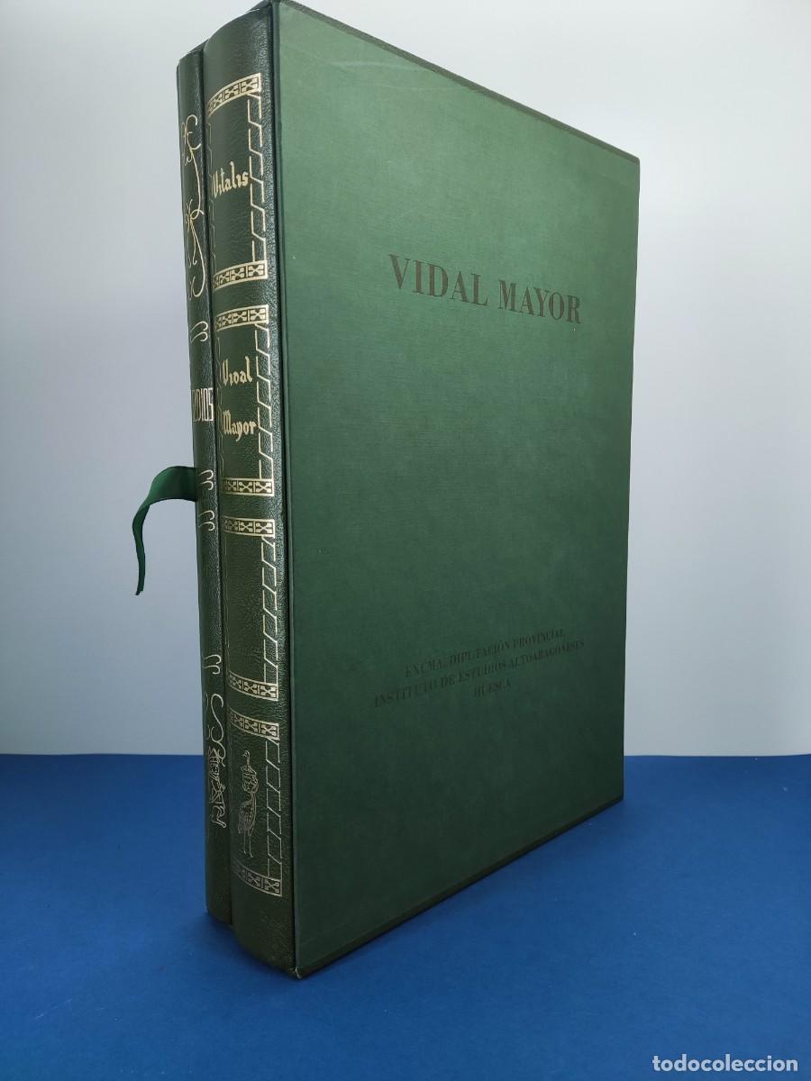 Libros de segunda mano: VIDAL MAYOR / FACSIMIL 1989 / DOS TOMOS EN ESTUCHE / DIPUTACION PROVINCIAL DE HUESCA