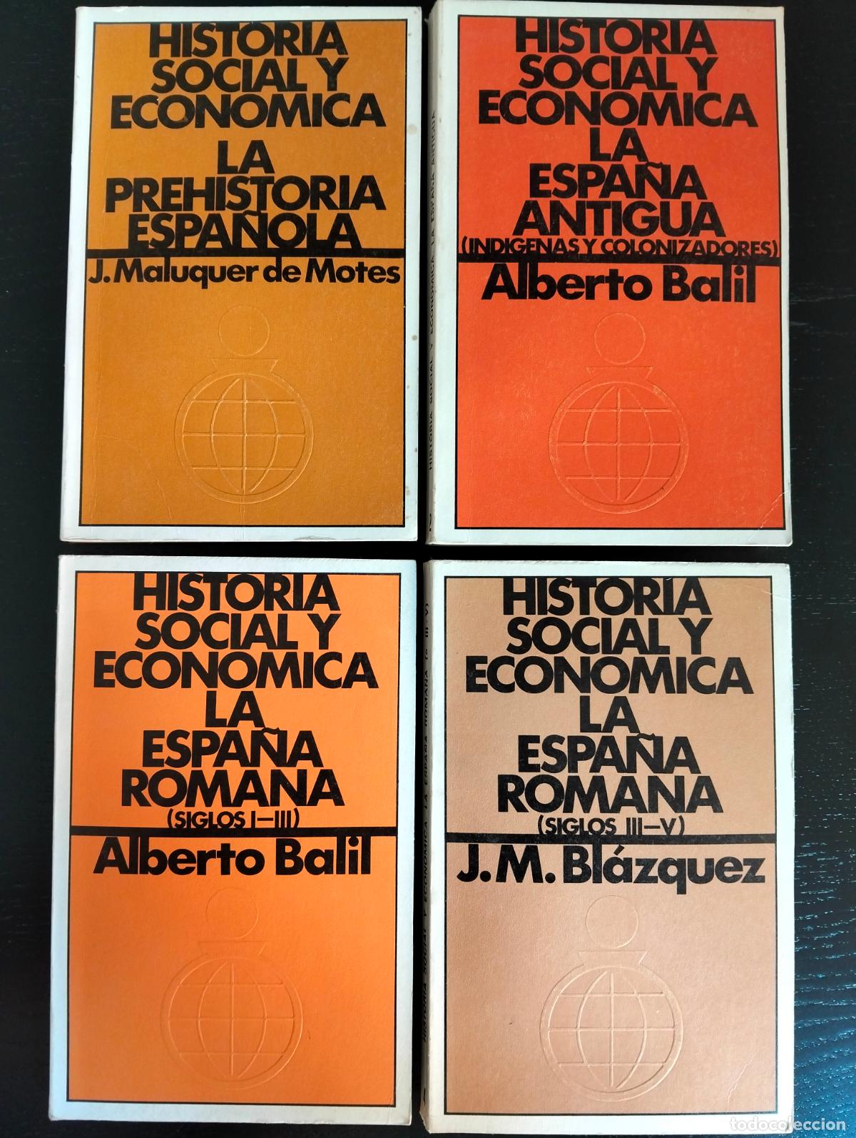 Libros de segunda mano: Historia Social Y Economica Espa&ntilde;ola, Varios Autores, Obra Completa, 1975. Caja Ahorros Madrid, L55
