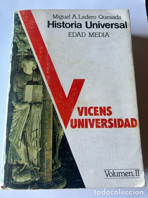 Libros de segunda mano: HIstoira universal Edad Media -Ladero Quesada-