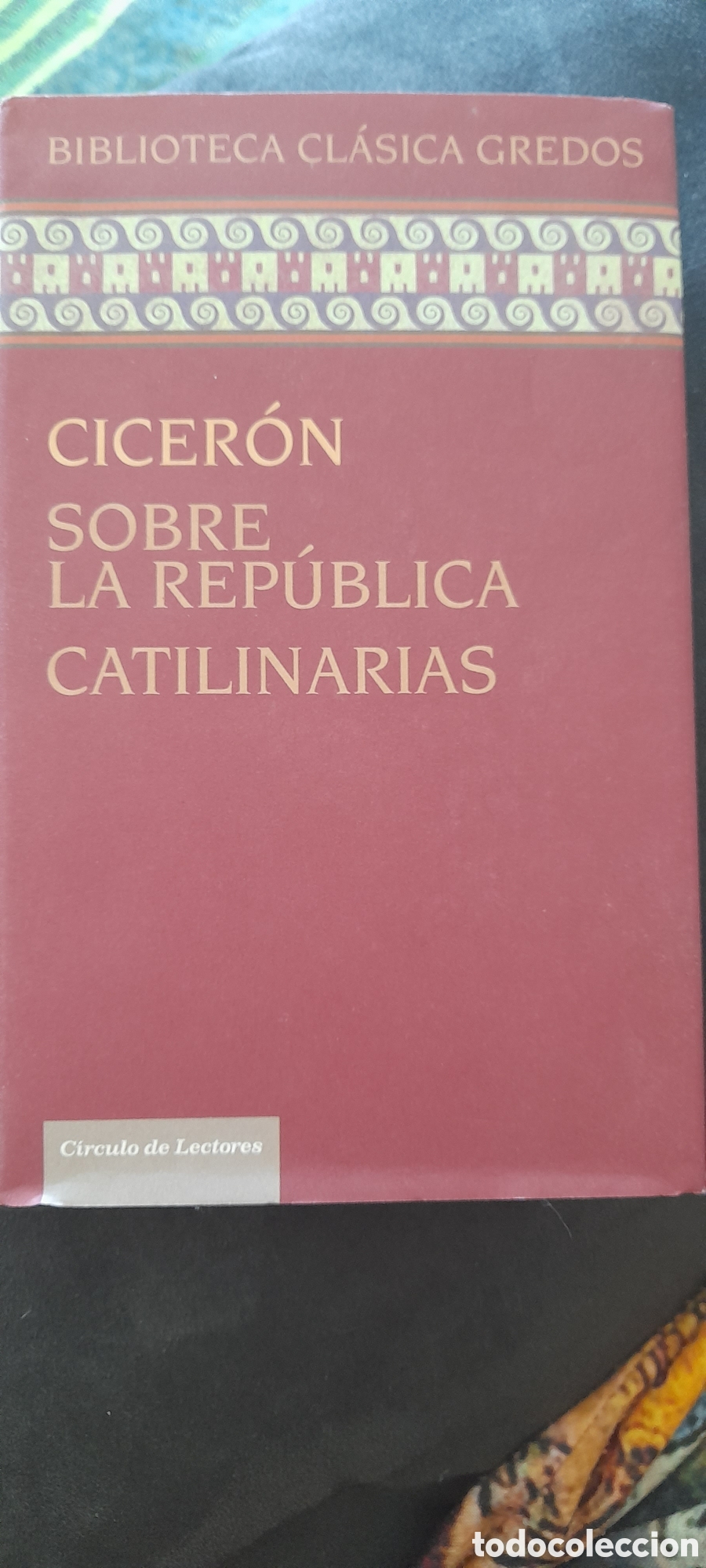 Libros de segunda mano: Sobre la Rep&uacute;blica Catilinarias. Cicer&oacute;n
