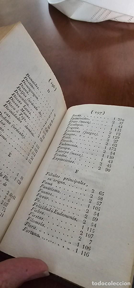 Libros de segunda mano: Mitolog&iacute;a libro siglo XIX - Foto 3