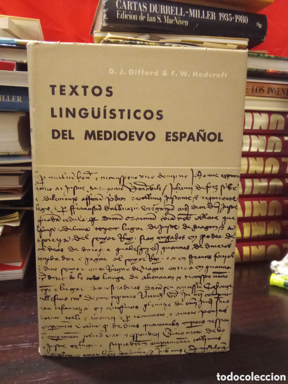 Libros de segunda mano: TEXTOS LING&Uuml;&Iacute;STICOS DEL MEDIOEVO ESPA&Ntilde;OL - D. J. Gifford 1966