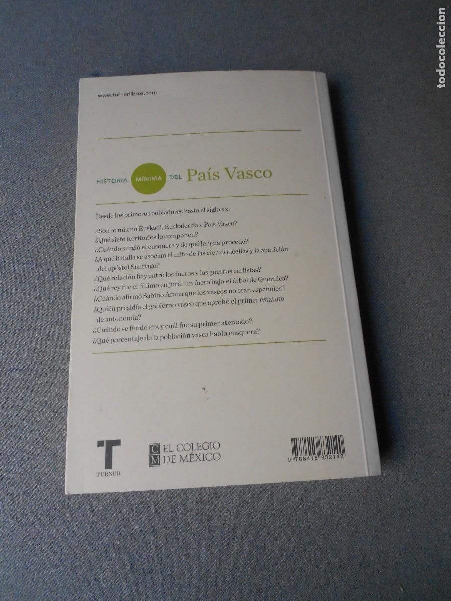 Libros de segunda mano: HISTORIA MINIMA DEL PAIS VASCO - Foto 6