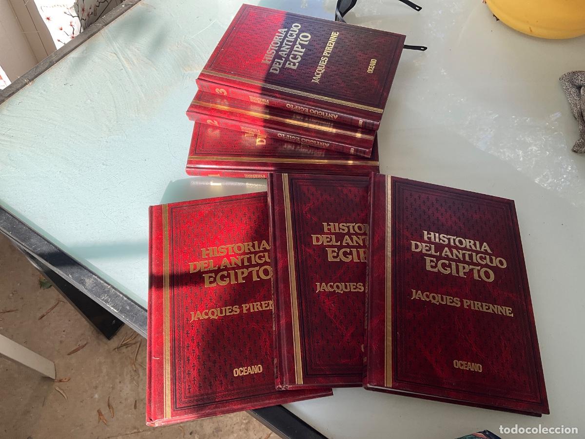 Libros de segunda mano: HISTORIA DEL ANTIGUO EGIPTO. JACQUES PIRENNE. COMPLETA 1-6. OC&Eacute;ANO
