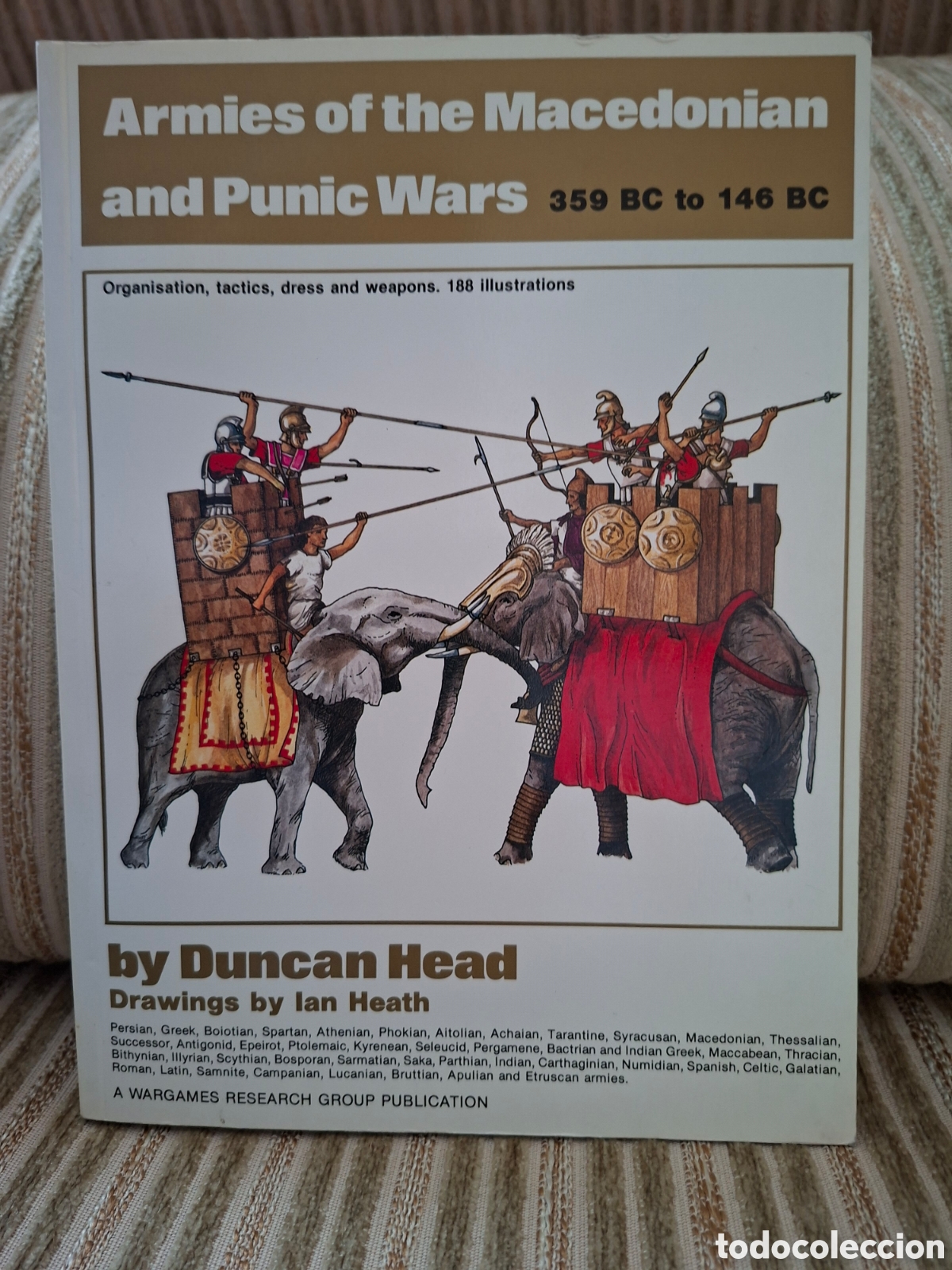 Libros de segunda mano: ARMIES OF THE MACEDONIAN AND PUNIC WARS, 359 BC to 146 BC (en ingles)