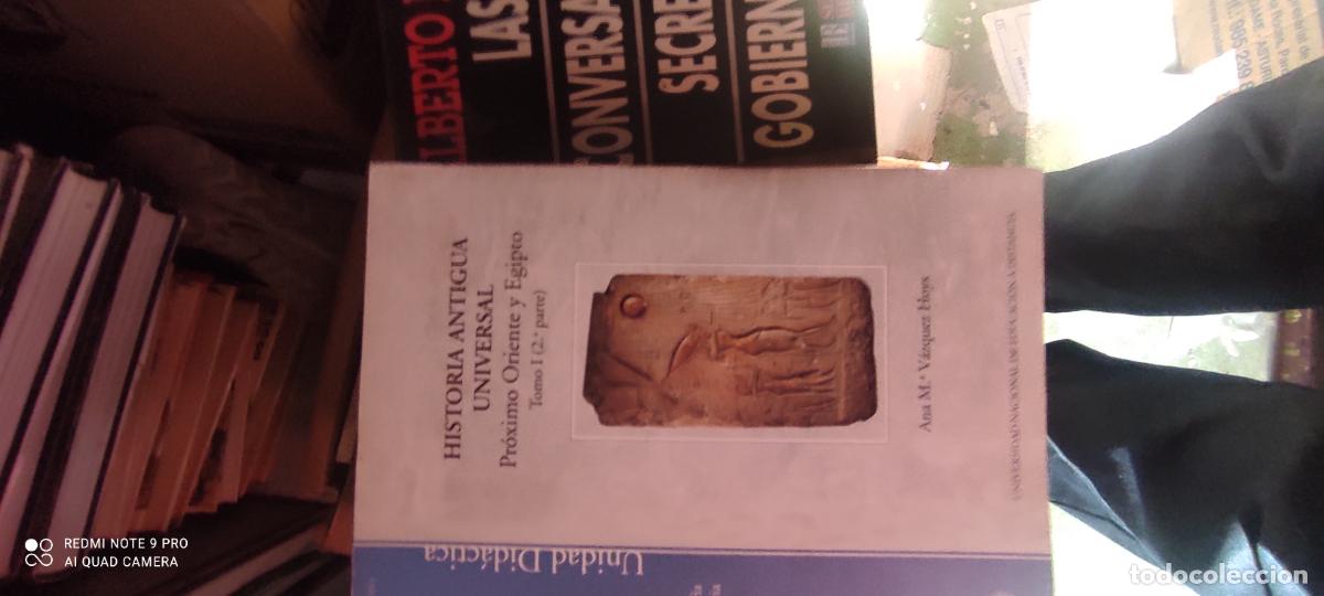 Libros de segunda mano: Historia Antigua Universal. Pr&oacute;ximo Oriente y Egipto. Tomo I (2&ordf; Parte) - Ana M&ordf; V&aacute;zquez Hoys