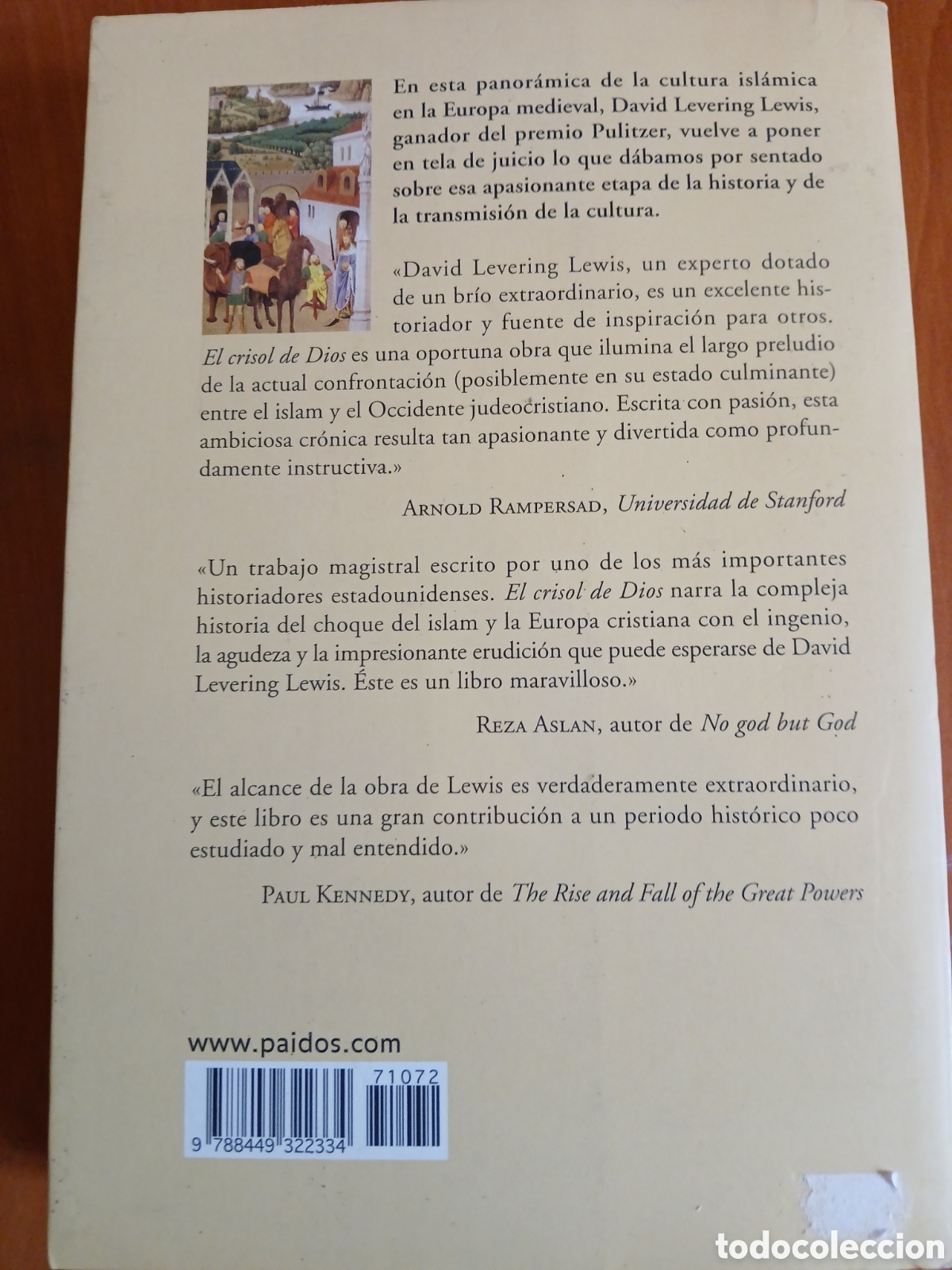 Libros de segunda mano: El Crisol de Dios. David Levering Lewis. - Foto 2