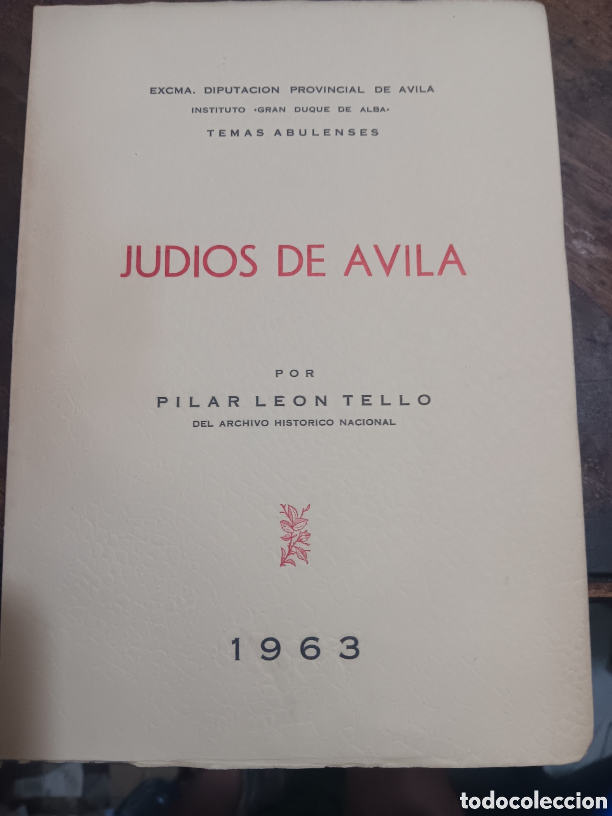 Libros de segunda mano: JUDIOS EN &Aacute;VILA POR PILAR LE&Oacute;N TELLO