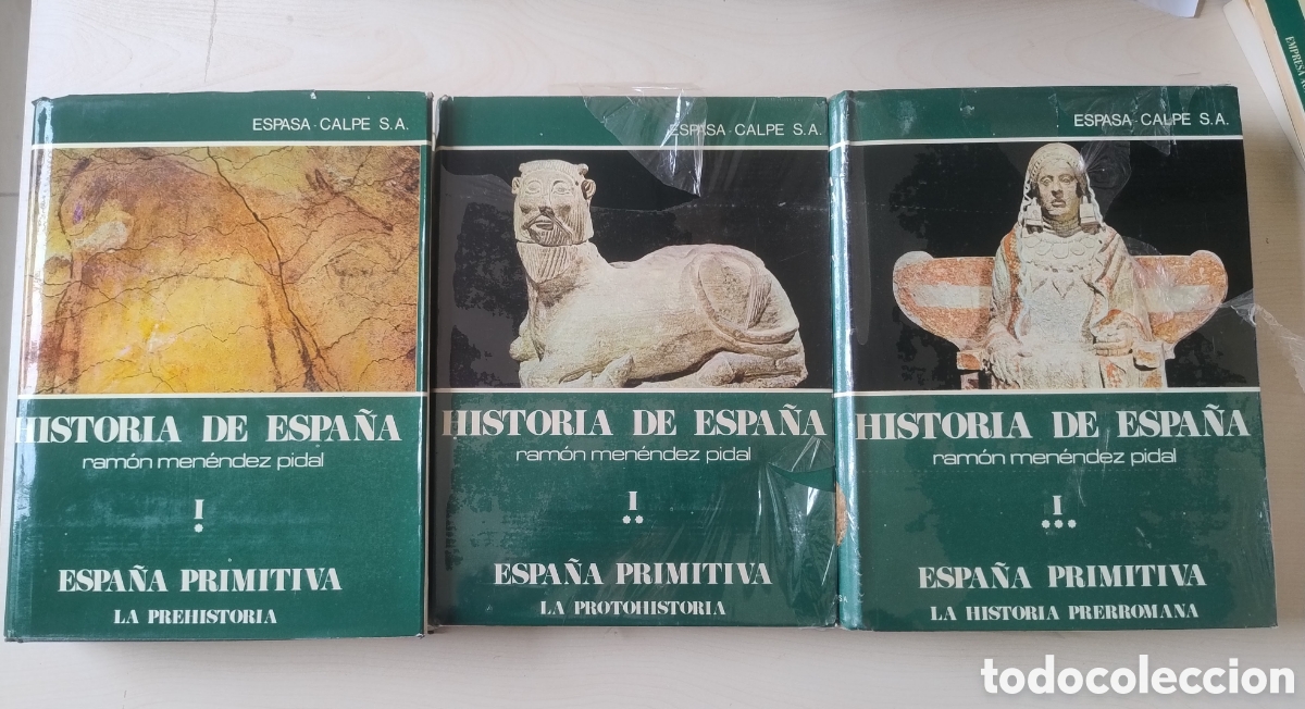 Libros de segunda mano: Espa&ntilde;a primitiva. Historia de Espa&ntilde;a. Ram&oacute;n Men&eacute;ndez Pidal.