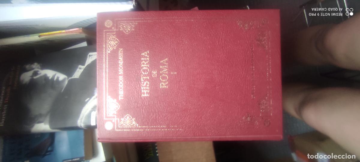 Libros de segunda mano: HISTORIA DE ROMA TOMO I. - MOMMSEN, Theodor.