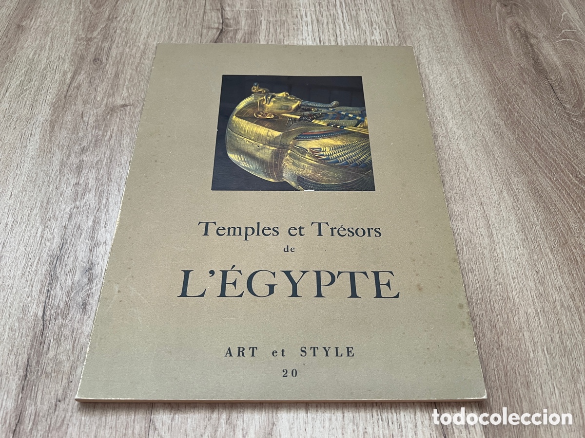 Libros de segunda mano: TEMPLES ET TR&Eacute;SORS DE L'EGYPTE. Drioton. &Eacute;tienne (Art et Style, 20 - 1951)