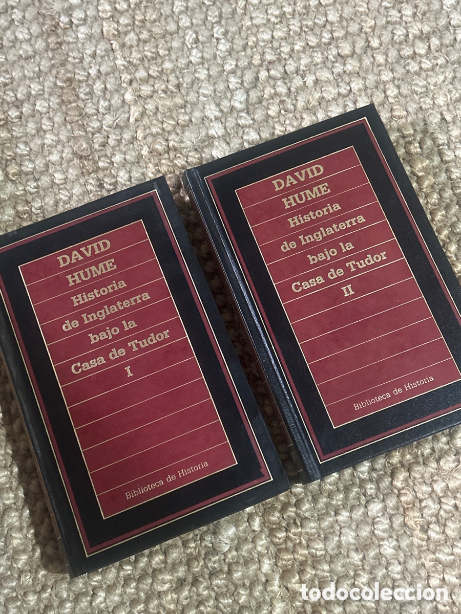 Libros de segunda mano: Historia de Inglaterra bajo la Casa de Tudor (2 vol.) - David Hume - Orbis (1986)