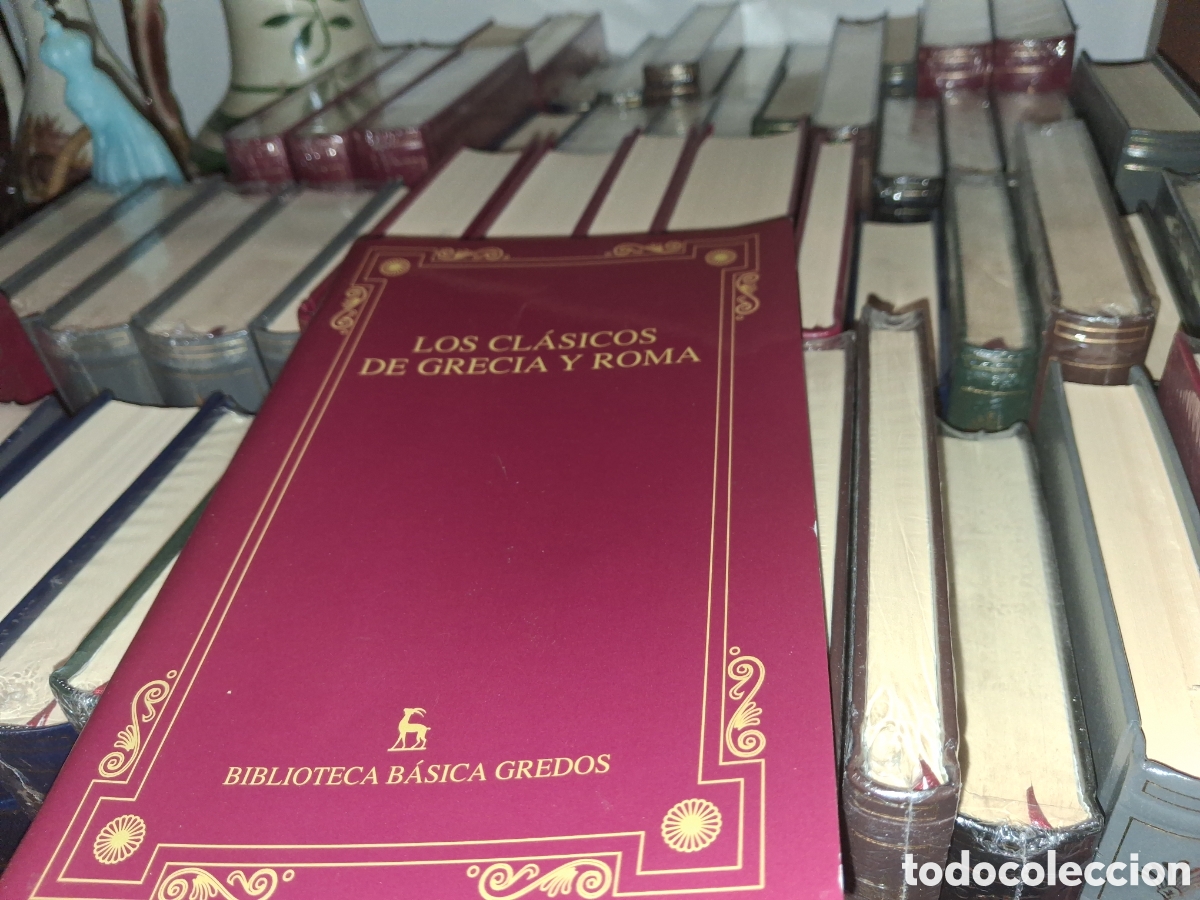 Libros de segunda mano: LOTE 120 LIBROS DIFERENTES BIBLIOTECA CLASICA GREDOS GRECIA Y ROMA