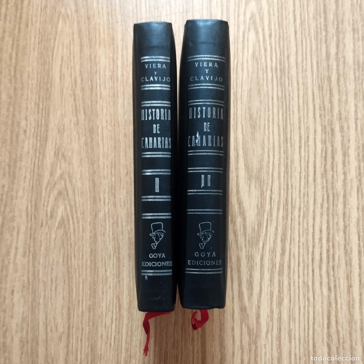 Libros de segunda mano: Libros HISTORIA DE CANARIAS - VIERA Y CLAVIJO | GOYA EDICIONES | Tenerife - Canarias
