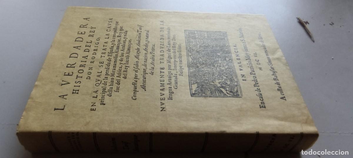 Livros em segunda m&atilde;o: VERDADERA HISTORIA DEL REY DON RODRIGO / Facs&iacute;mil / GRAVOL 78 / MAXTOR