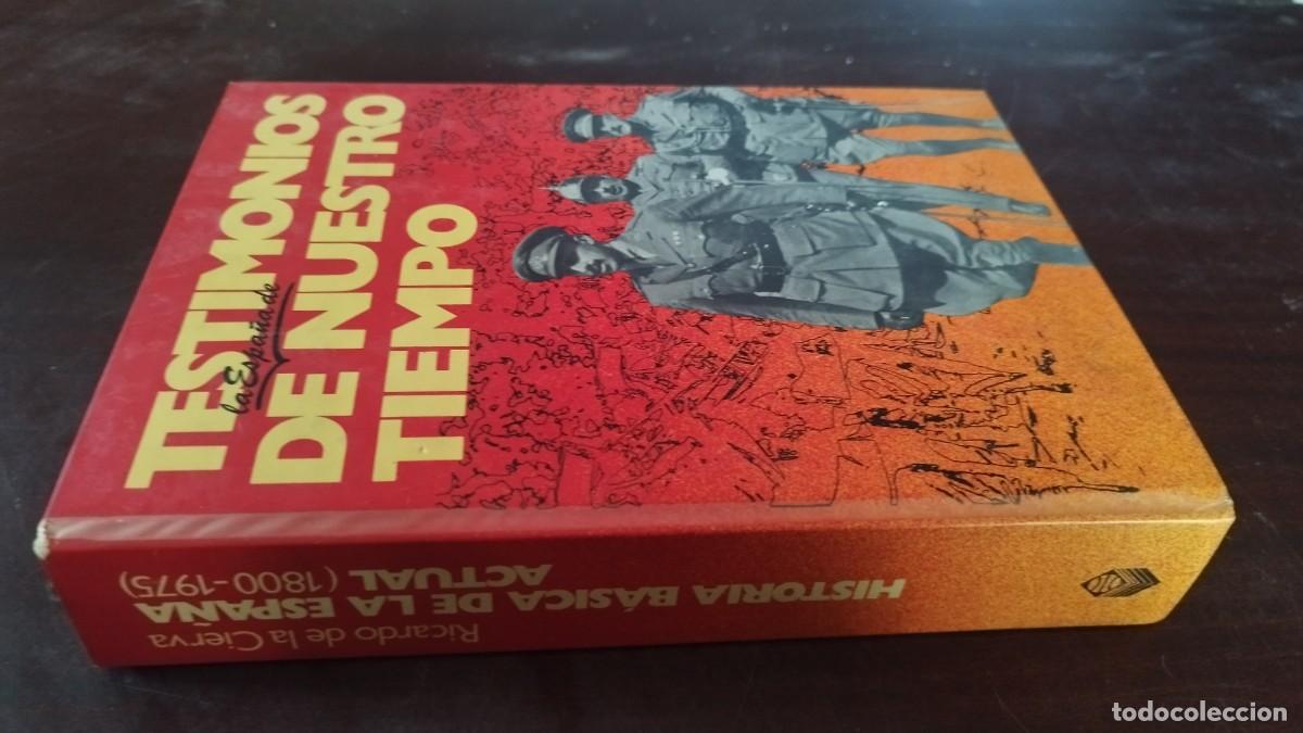 Libros de segunda mano: HISTORIA BASICA DE LA ESPA&Ntilde;A ACTUAL / RICARDO DE LA CIERVA / PU-NVR-1 / PLANETA