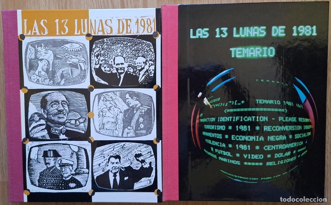 Libros de segunda mano: LAS 13 LUNAS DE 1981. ANUARIO Y TEMARIO 1981. -