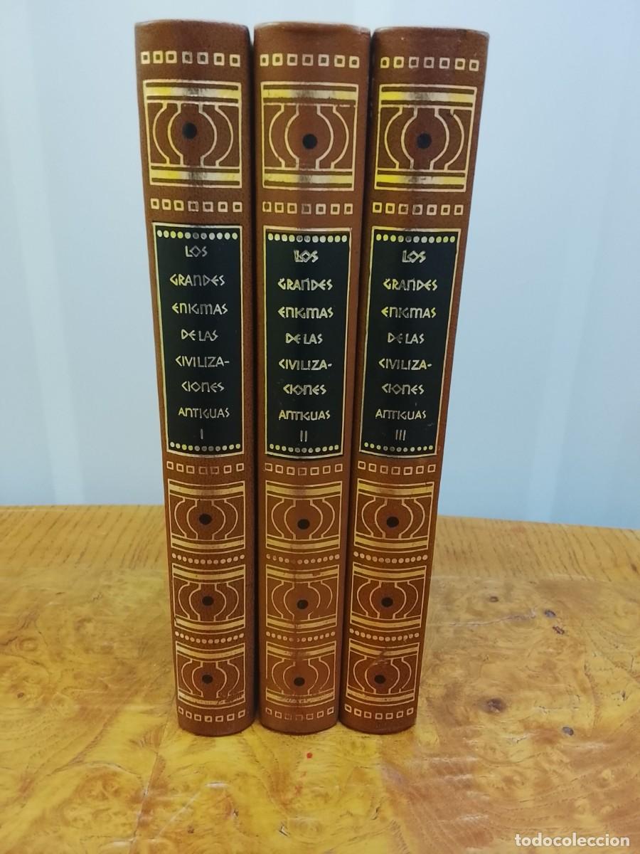 Libros de segunda mano: Los Grandes Enigmas de las Civilizaciones Antiguas (3 Vols) C&iacute;rculo Amigos Historia A&ntilde;os 70
