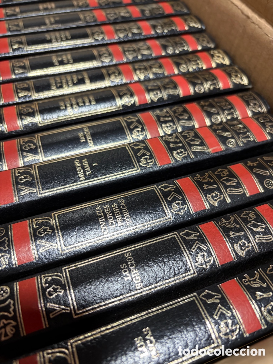 Libros de segunda mano: Colecci&oacute;n libros grandes civilizaciones desaparecidas 23 tomos Atl&aacute;ntida etruscos persas fenicios