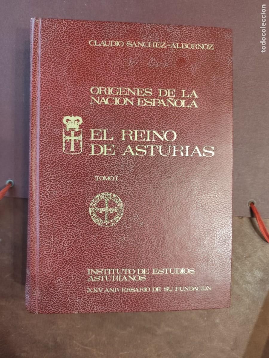 Libros de segunda mano: Claudio S&aacute;nchez-Albornoz, OR&Iacute;GENES DE LA NACI&Oacute;N ESPA&Ntilde;OLA EL REINO DE ASTURIAS TOMO I.