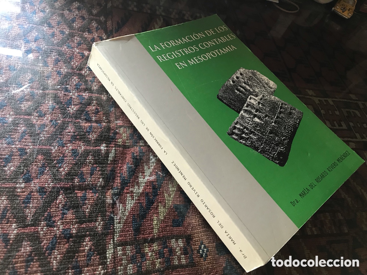 Libros de segunda mano: La formaci&oacute;n de los registros contables en Mesopotamia. Mar&iacute;a del Rosario Rivero Men&eacute;ndez
