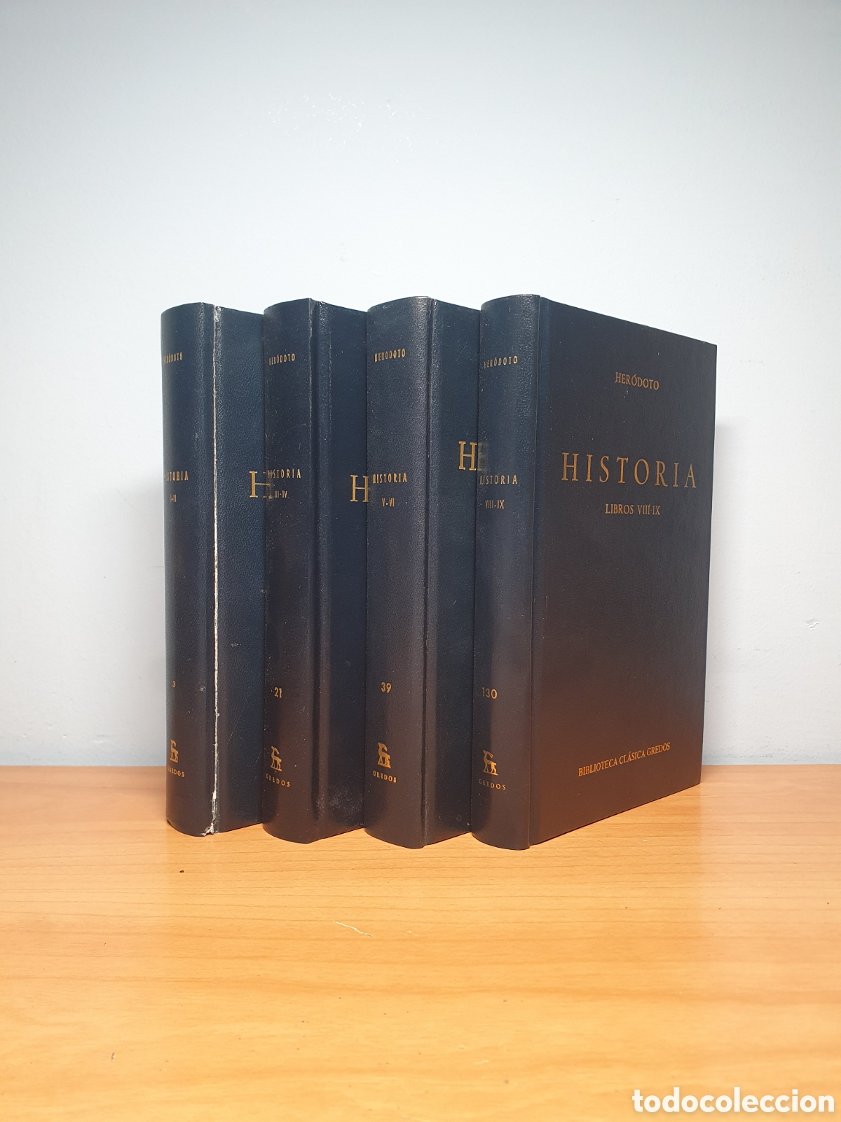 Libros de segunda mano: Historia de Her&oacute;doto Libros I-II, III-IV, V-VI, VIII-IX Biblioteca Cl&aacute;sica Gredos