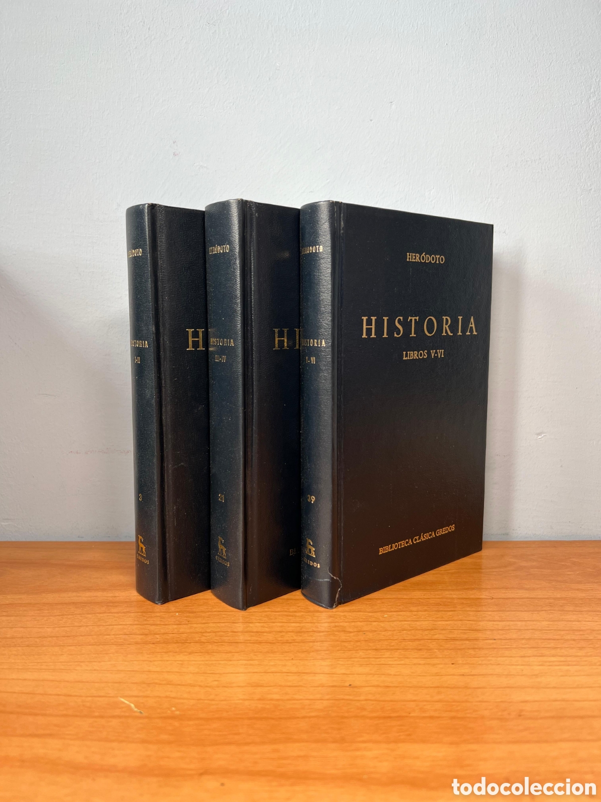 Libros de segunda mano: Historia de Her&oacute;doto Libros I-II, III-IV, V-VI Biblioteca Cl&aacute;sica Gredos