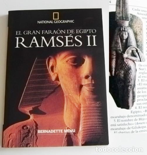 Libros de segunda mano: RAMS&Eacute;S II EL GRAN FARA&Oacute;N DE EGIPTO LIBRO ILUSTRADO FOTOS HISTORIA ANTIGUA NATIONAL GEOGRAPHIC &Aacute;FRICA