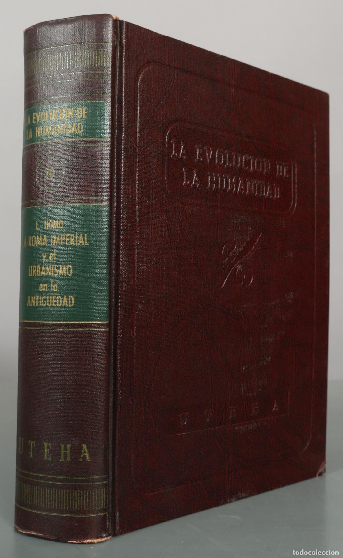 Libros de segunda mano: La Roma Imperial y el Urbanismo en la Antig&uuml;edad - Leon Homo - Uni&oacute;n Tipogr&aacute;fica Editorial Hispano