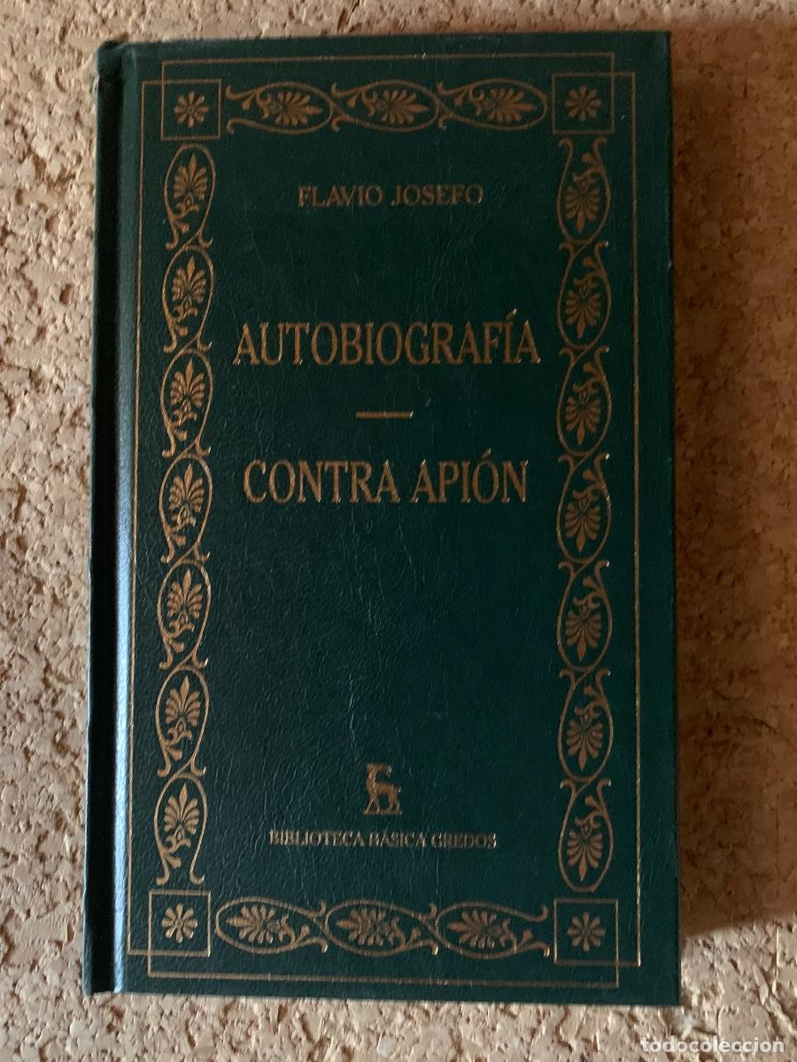 Libros de segunda mano: Autobiograf&iacute;a. Contra Apion. de Flavio Josefina ( Bols 49)
