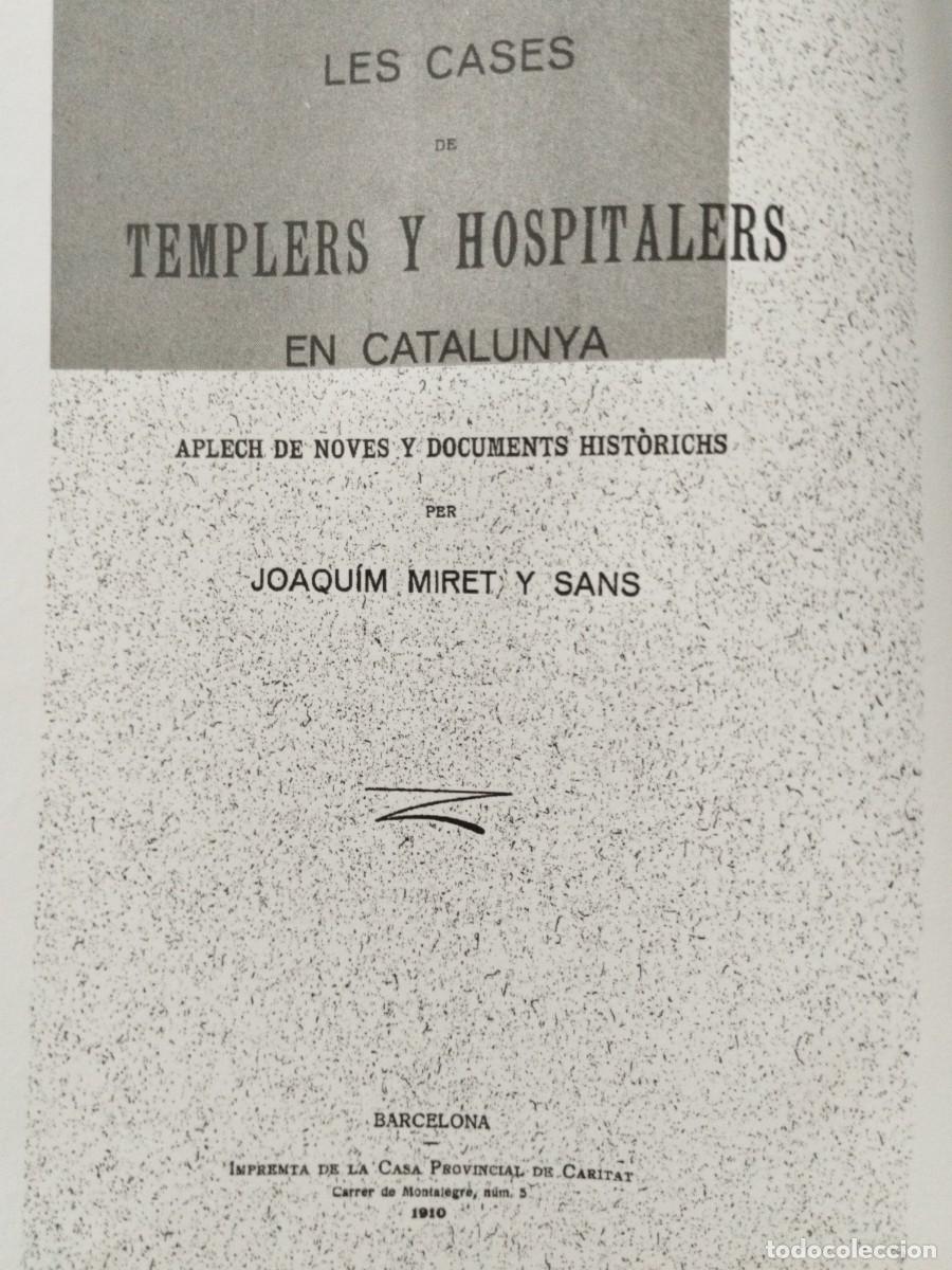Libros de segunda mano: Les cases de templers y hospitalers en Catalunya