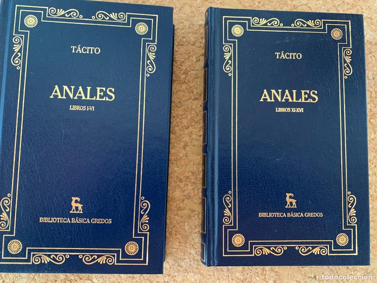 Libros de segunda mano: Lote de dos libros de T&aacute;cito, ANALES (Bols 50)
