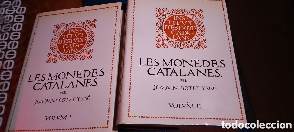 Libros de segunda mano: Les monedes catalanes volumen 1 y 2