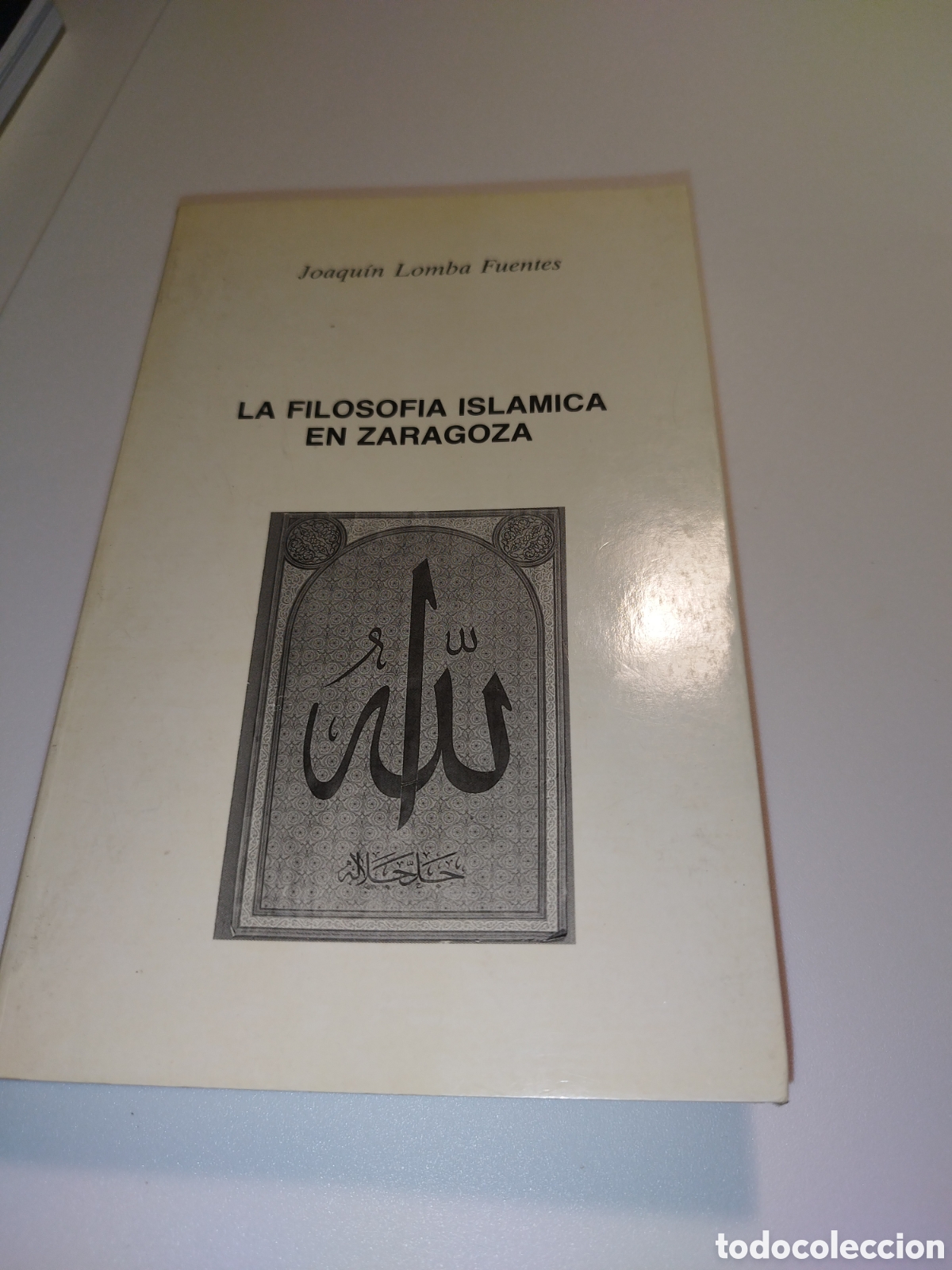 Libros de segunda mano: JOAQUIN LOMBA FUENTES: LA FILOSOFIA ISLAMICA EN ZARAGOZA.DGA TEMAS H&ordf; ARAGONESA 1987 PRIMERA EDICION