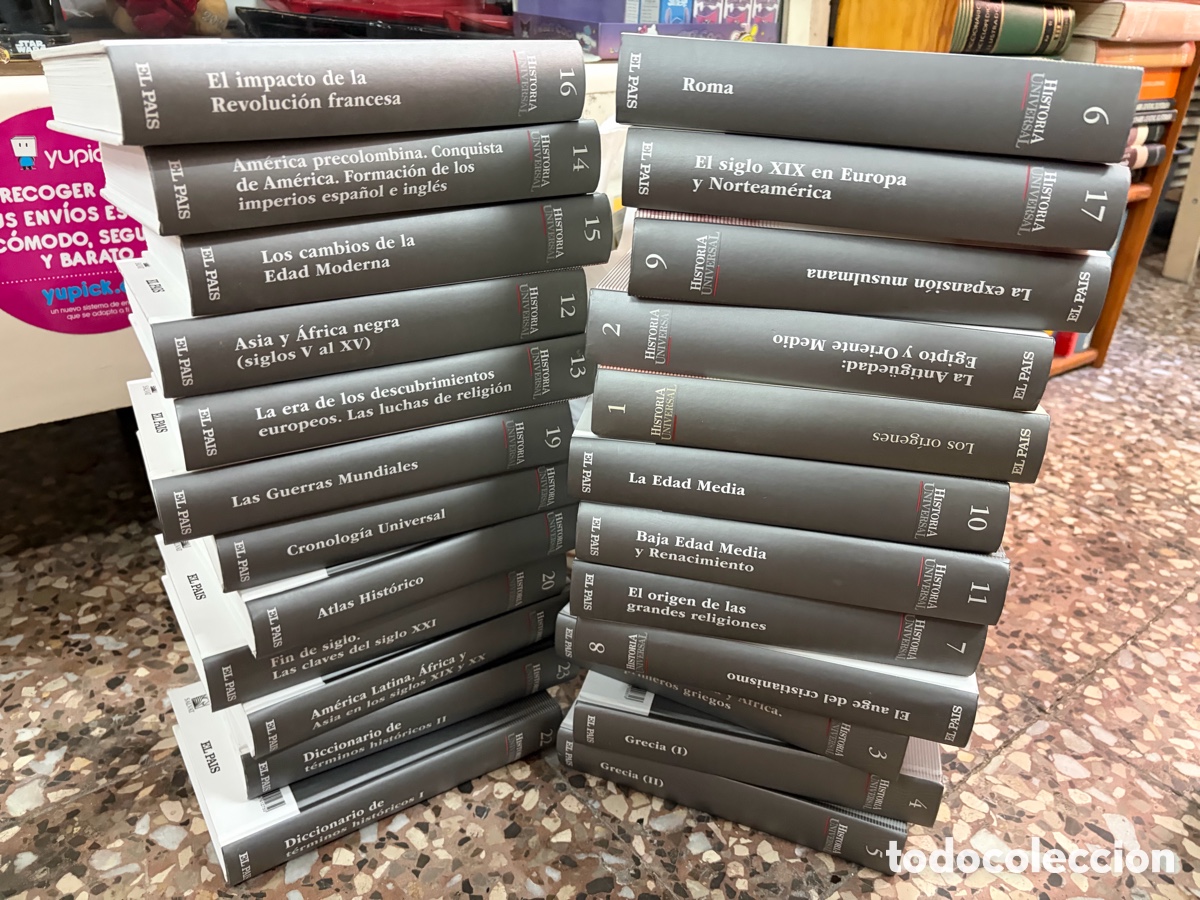 Libros de segunda mano: HISTORIA UNIVERSAL - EL PAIS - SALVAT -2004 - 24 TOMOS - &iexcl;&iexcl;COMPLETA!!