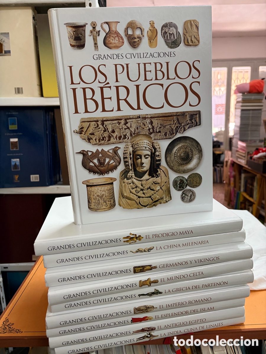 Libros de segunda mano: GRANDES CIVILIZACIONES EDITORIAL CLUB INTERNACIONAL DEL LIBRO 10 TOMOS EN PERFECTO ESTADO