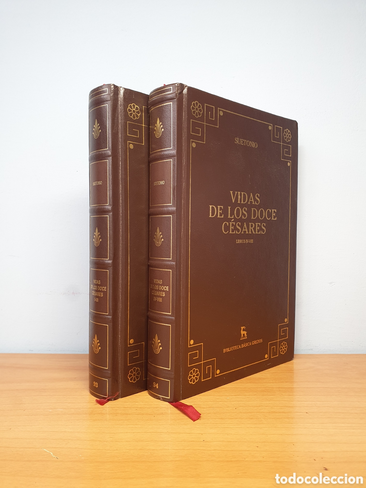 Libros de segunda mano: Vida de los Doce C&eacute;sares - Suetonio - COMPLETA - Biblioteca B&aacute;sica Gredos