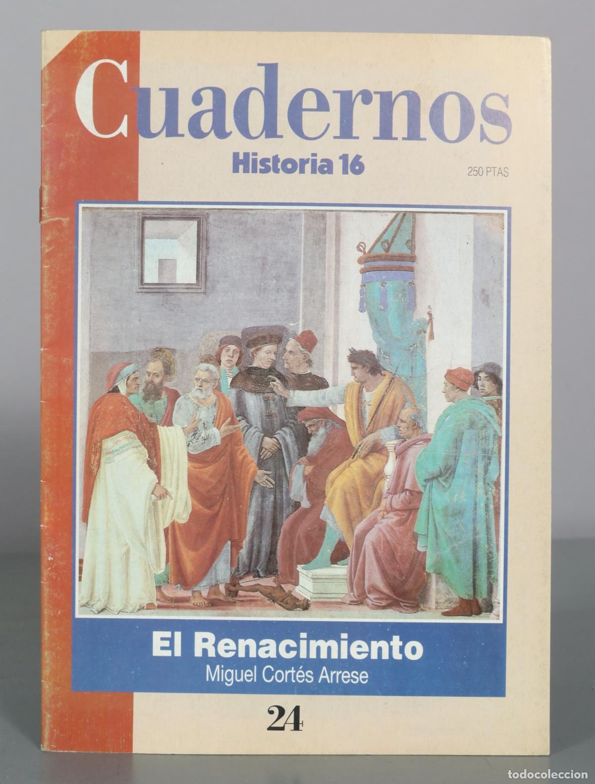 Libros de segunda mano: Cuadernos Historia 16 - El Renacimiento - Miguel Cort&eacute;s Arrese