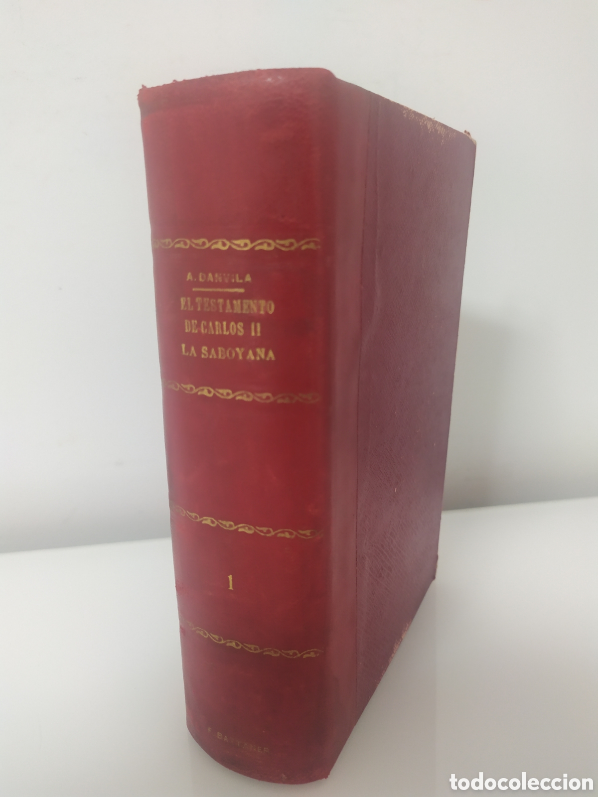 Libros de segunda mano: El testamento de Carlos ll, la saboyana