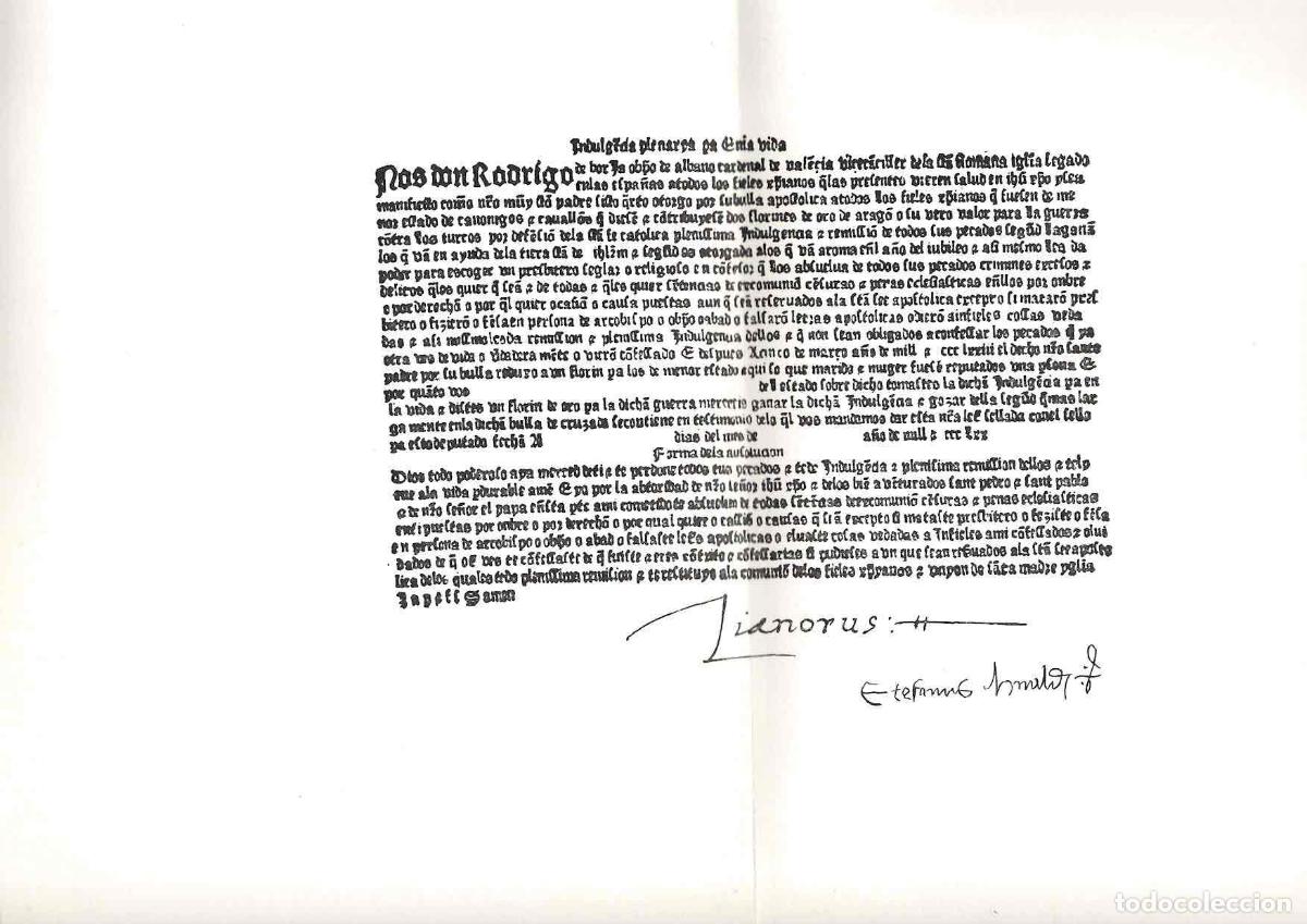 Libros de segunda mano: PRIMEROS INCUNABLES. BULA DE RODRIGO DE BORJA FACSIMIL. JOYAS BIBLIOGRAFICAS 1980.