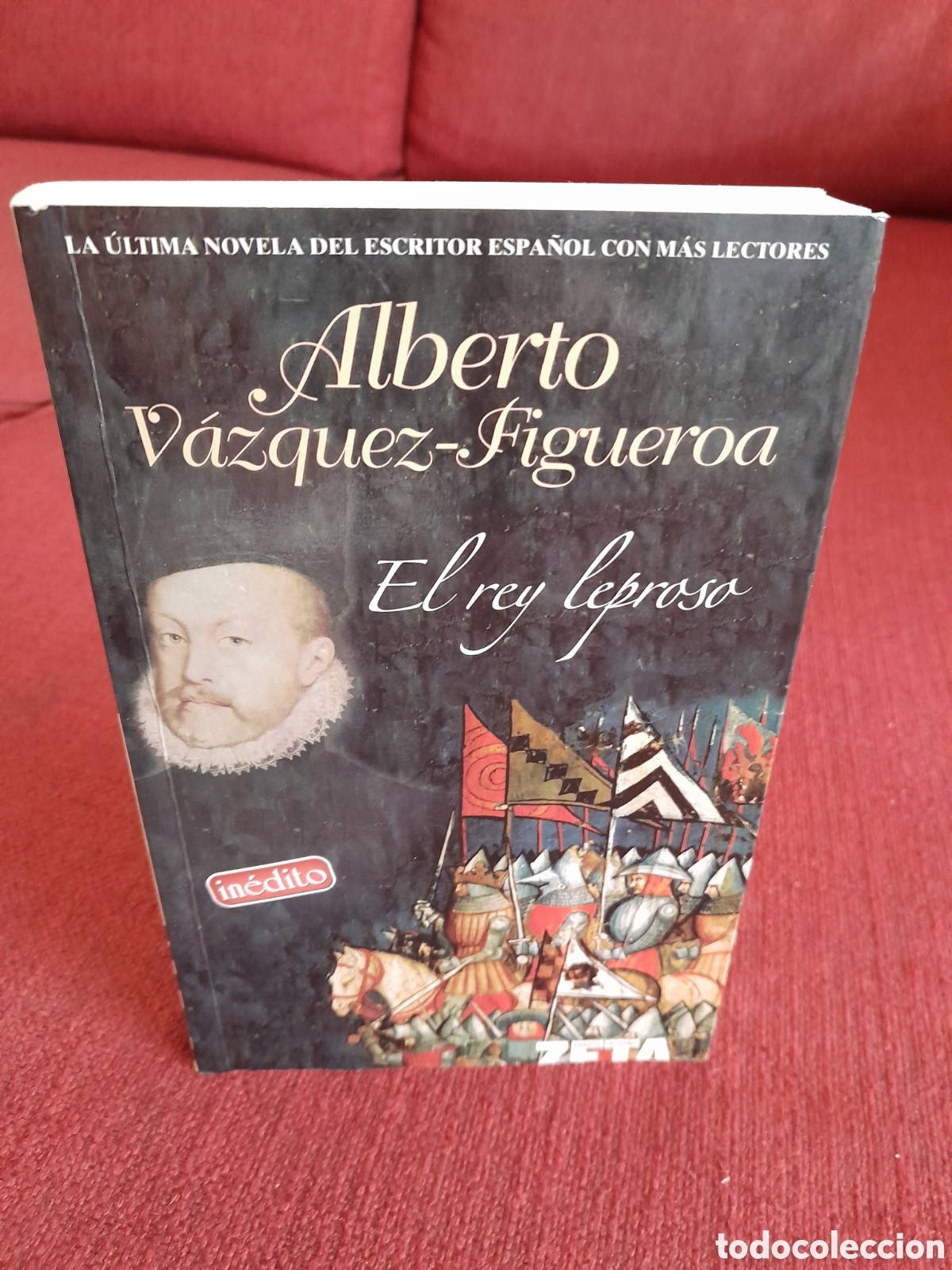 Libros de segunda mano: -El rey leproso.Alberto V&aacute;zquez-Figueroa.
